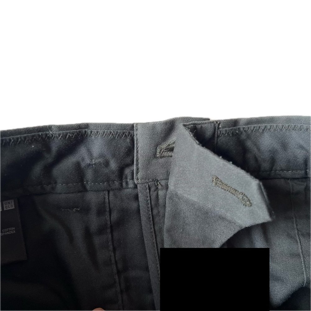 Uniqlo Slim Fit Chinos - Olive - Picture 5 of 6